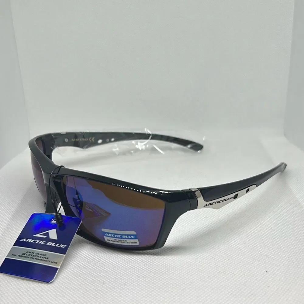 Arctic Blue Mirrored Sunglasses